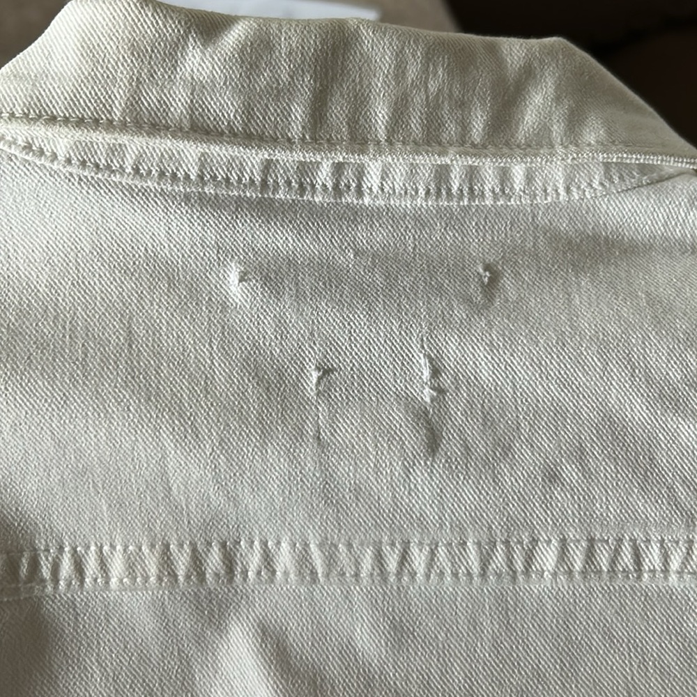 Gap White Denim Jacket - image 6